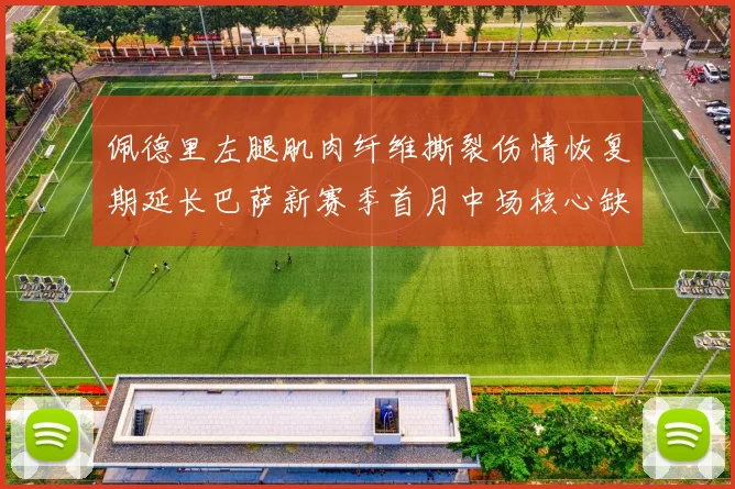 佩德里左腿肌肉纤维撕裂伤情恢复期延长巴萨新赛季首月中场核心缺阵
